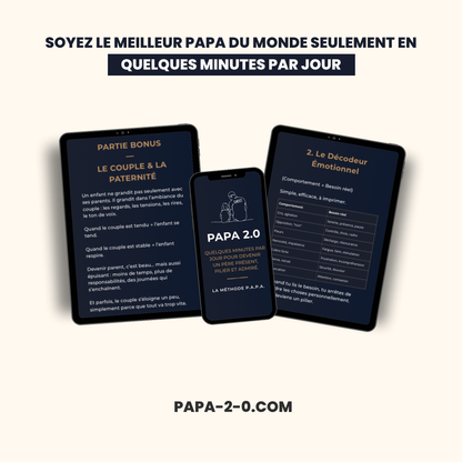 La méthode P.A.P.A 2.0 - Devenez le meilleur papa du monde